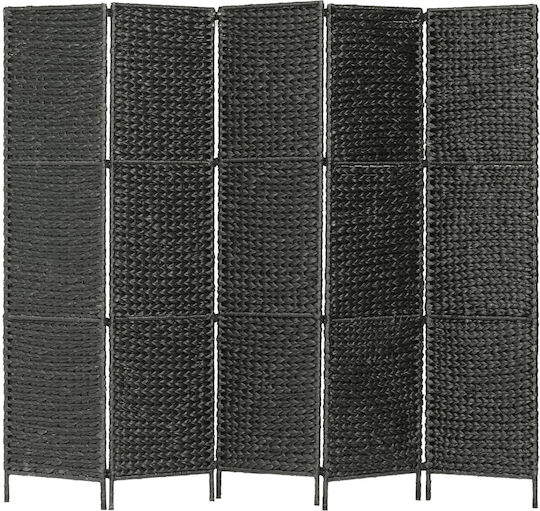 vidaXL Dekorativer Raumteiler Hölzernes mit 5 Paneelen 193x160cm