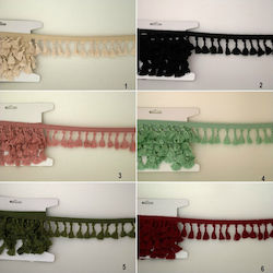 TRESSES WITH COTTON TASSELS 0,05X2MET