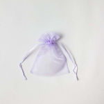 POUCH ORGANZA SET/10 7,6X10CM (LILAC)