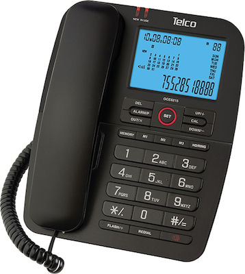 Telco GCE-6215 Office Corded Phone Black