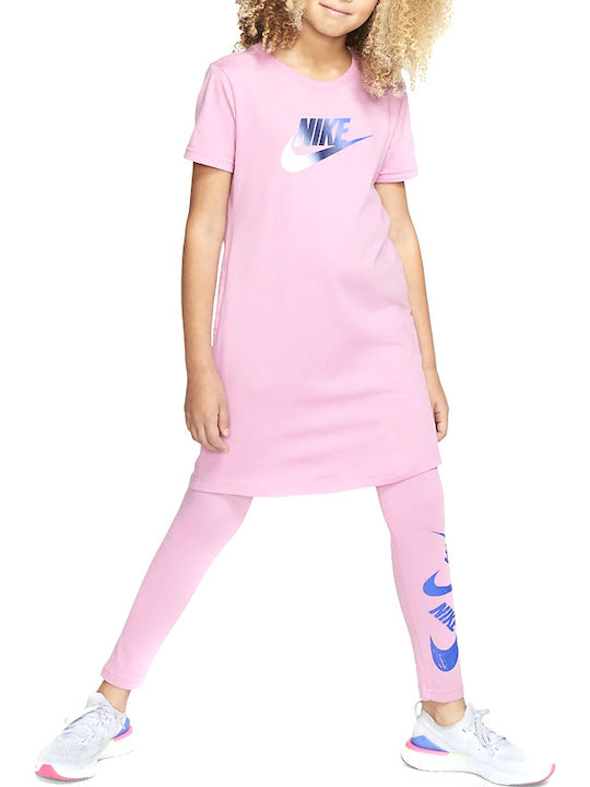 Kinderkleid Kurzärmelig Rosa