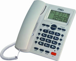 Osio OSW-4710 Електрически телефон Офис Бял