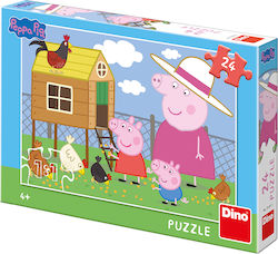 Kids Puzzle Peppa Pig Hen 24pcs Dino