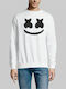 Marshmello dj SWEATSHIRT - ORANGE