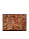 Silk Fashion Entrance Mat Carpet with Anti-slip Backing 1 Brown 80x50cm
