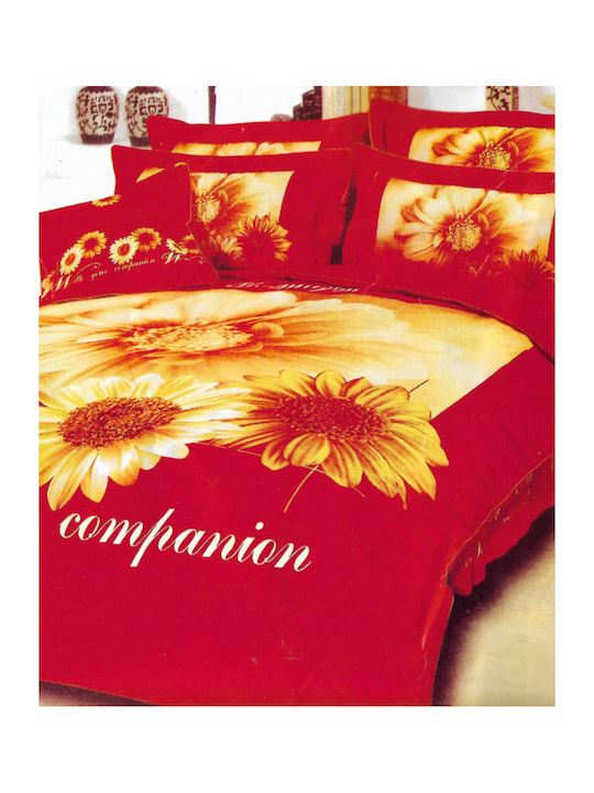 Silk Fashion Duvet Cover Set Cotton Single with...