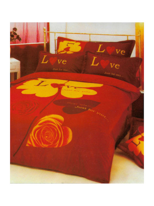 Silk Fashion Duvet Cover Set Cotton Single with...