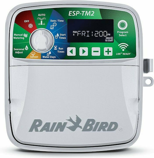 Rainbird ESP-TM2 Irrigation Programmer Electric Panel 6 Stops with Wi-Fi