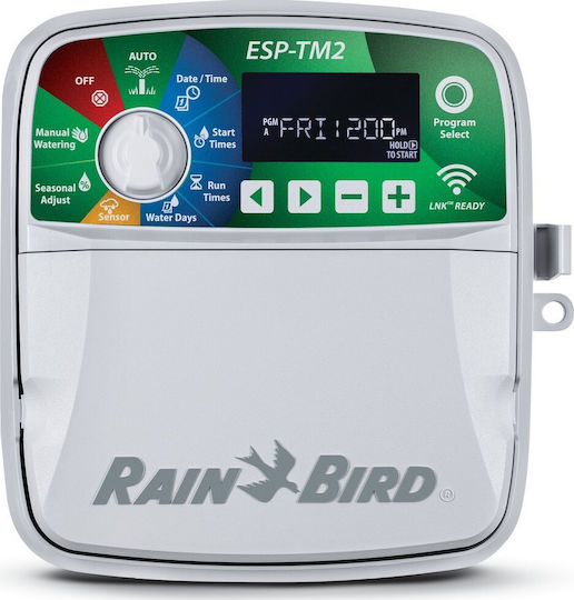 Rainbird ESP-TM2 Προγραμματιστής Ποτίσματος Πίνακα Ρεύματος 12 Στάσεων με Wi-Fi