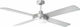 V-TAC Ανεμιστήρας Οροφής 132cm με Φως Ασημί