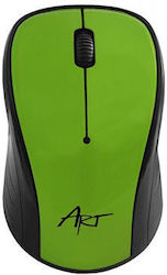 Art AM-92 Wireless Mouse Green
