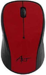 Art AM-92 Wireless Mouse Red