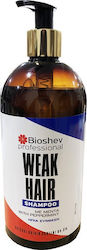 Bioshev Professional Weak Hair Shampoos Reconstruction/Nourishment & Shine for Fragile, Αντι-Θραύση Hair 500ml Bioshev Professional Weak Hair Shampoos Reconstruction/Nourishment & Shine for Fragile, Αντι-Θραύση Hair 500ml