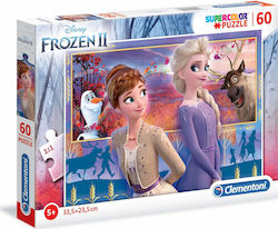 Puzzle pentru Copii Disney Frozen pentru 5++ Ani 60buc Clementoni