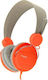 Havit HV-2198d Ενσύρματα On Ear Ακουστικά Γκρι / Πορτοκαλί