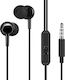 Treqa EP-718 In-ear Handsfree Ακουστικά με Βύσμ...