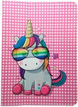 Unicorn Klappdeckel Synthetisches Leder Rainbow (Universal 9-10,1 Zoll) RUNICOTC10