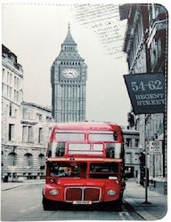 London Flip Cover Δερματίνης Πολύχρωμο (Universal 9-10")