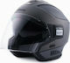 Blauer H.T. Solo Jet Helmet with Sun Visor ECE 22.05 H114 Titanium-Carbon-Black Matt 12CBKHU01034H00021-H114