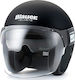 Blauer H.T. Pod Monochrome Jet Helmet with Sun Visor ECE 22.05 1050gr H07 Black Matt 12CBKHU01033H00002-H07