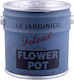 Espiel Paint Bucket Pot Blue 23x22x21.5cm