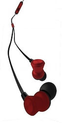 WK Wi-300 In-ear Handsfree with 3.5mm Connector Red