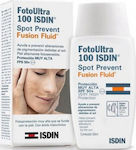 Isdin Foto Ultra Spot Prevent Fusion Fluid Αντηλιακή Κρέμα Προσώπου SPF50 50ml