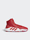 Pro Bounce 2019 Basketballschuhe Scarlet / Cloud White
