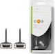 Nedis 2m DVI-D male to DVI-D male Cable Black (CCGB32000BK20)