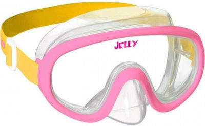 Mares Kids' Diving Mask Jelly Διάφανο/Ρόζ Pink