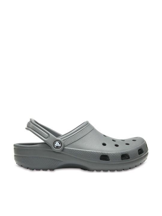 Crocs Classic Clog Ανατομικά Σαμπό Γκρι