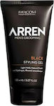 Farcom Arren Black Styling Gel Μαλλιών με Χρώμα για Γκρίζα Μαλλιά 150ml