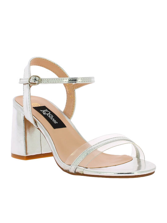 IQ Shoes Y5672 Πέδιλα Ασημί