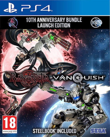 Bayonetta & Vanquish (10th Anniversary Bundle Launch Edition) Anniversary Edition PS4 Game