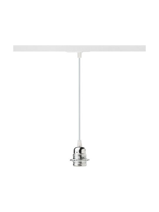 Rendl Light Studio Elisa Pendant Light Suspension Rail for Socket E27 White