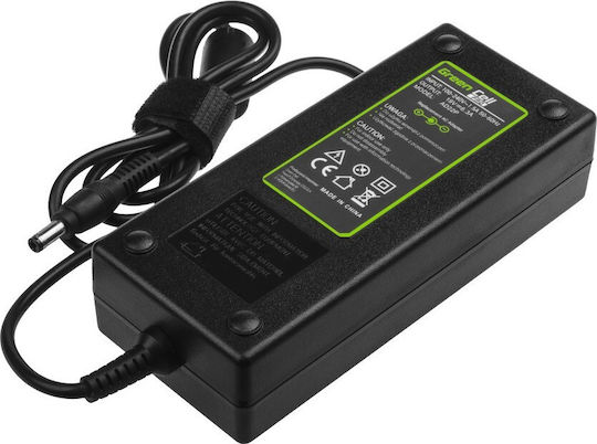 Green Cell Зарядно за лаптоп 120W 19V 6.3Спецификация за MSI с Отделяем Кабел за Захранване