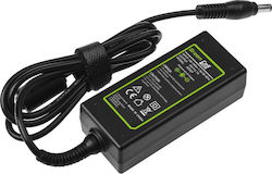 Green Cell Laptop Charger 40W 19V 2.1A for MSI with Detachable Power Cord