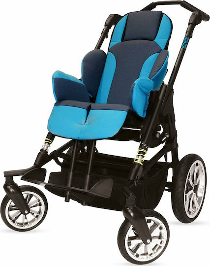 Hoggi Bingo Evolution Παιδικό Αναπηρικό Καρότσι Size 1 30cm Black / Turquoise