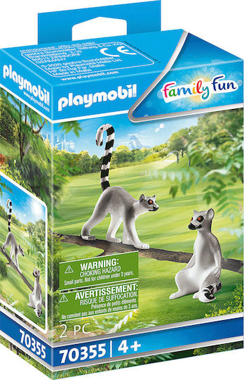 Playmobil Семейно забавление Ring-tailed Lemurs за 4+ години години