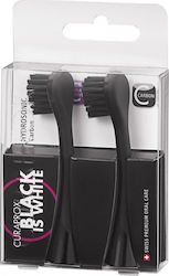 Curaprox Hydrosonic Black Is White Carbon 2τμχ