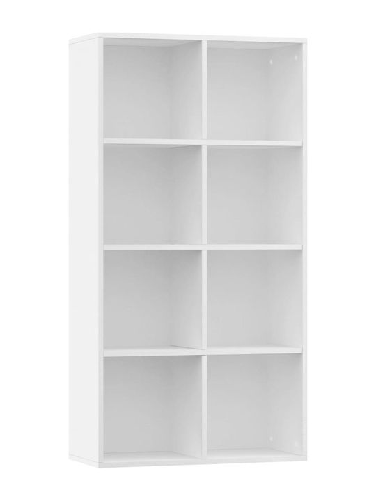 Bibliothek White 66x30x130cm