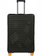 Bric's Milano Ulisse Large Travel Suitcase Hard Khaki with 4 Wheels Height 79cm B1Y08432078