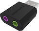 Sabrent External USB 2.0 Sound Card (AU-MMSA)