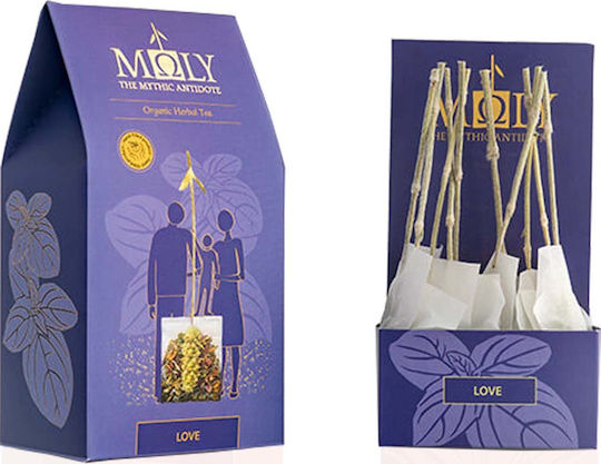 MΩLY Love Organic Herbal Tea Herbs Blend Organic Product 10 Bags 23gr