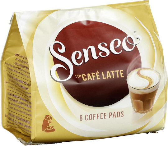 Douwe Egberts Capsule Espresso Cafe Latte Compatibile cu Mașina Pernele Senseo 8capace