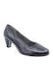 Red Hot Leder Pumps Schwarz