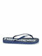 Top Logomania Men's Flip Flops Blue