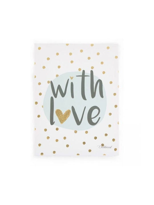 Childhome Παιδικός Πίνακας With Love 30x40εκ.