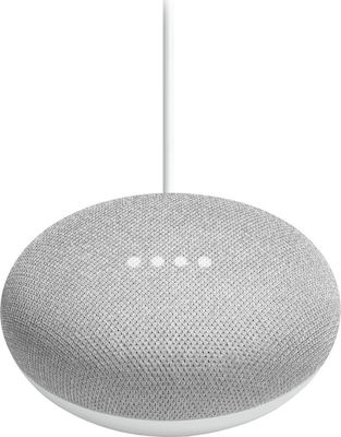 Google Home Mini Chalk Smart Hub with Speaker 1 Compatible with Google Home