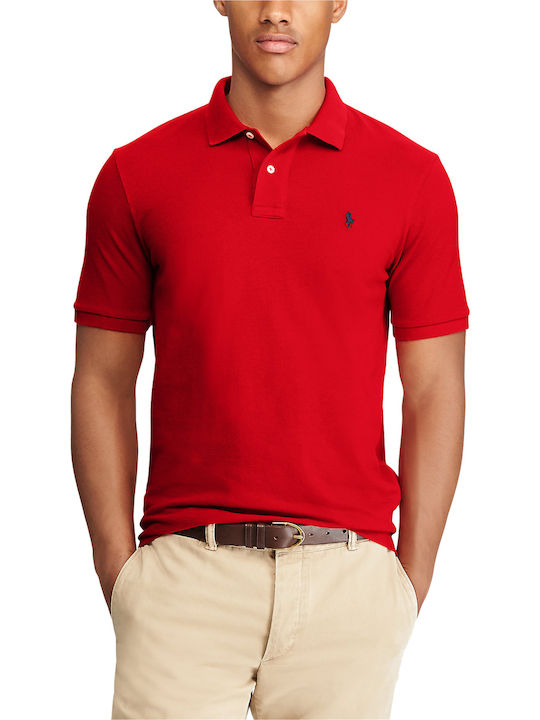 Ralph Lauren Ανδρικό T-shirt Polo Κόκκινο